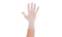 NATURE Star Bio Handschuh GREEN, aus PLA, M, transparent