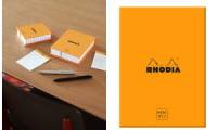 RHODIA Memoblock No. 13, 115 x 160 mm, kariert, orange
