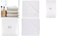 HYGOSTAR Handtuch Eco, 500 x 1.000 mm, aus Baumwolle, weiß