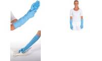 HYGOSTAR Nitril Handschuh EXTRA SAFE SUPERLONG, XL, blau