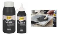 KREUL Acrylgrundierung SOLO Goya Gesso, schwarz, 250 ml