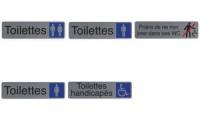 EXACOMPTA Hinweisschild Toilettes Dame/Homme