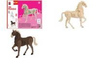 Marabu KiDS 3D Puzzle Pferd, 30 Teile