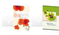 sigel Glückwunschkarte Red Poppies, (B)115 x (H)170 mm