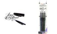 PentelArts Kalligrafiestift Sign Pen Brush, schwarz, 3er Set