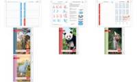ROTH Hausaufgabenheft Kids für clevere Faule Panda