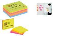 Post it Super Sticky Meeting Notes, 152 x 101 mm, sortiert