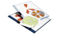 DURABLE Selbstklebetaschen CD/DVD FIX, PP, transparent