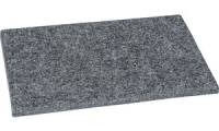 HEYDA Prickel Filzunterlage, grau, 125 x 180 mm