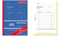 herlitz Formularbuch Liefer /Empfangsschein 204, DIN A5