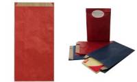 APLI Geschenkumschläge aus Kraftpapier, mittel, rot
