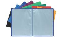 EXACOMPTA Sichtbuch, DIN A4, PP, 60 Hüllen, farbig sortiert