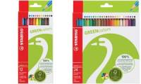 STABILO Buntstifte GREENcolors, 24er Karton Etui