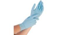 HYGOSTAR Nitril-Handschuh CONTROL, XL, blau, gepudert