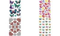 HERMA Glitter Sticker MAGIC Schmetterlinge