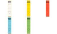 LEITZ Ordnerrücken Etikett, 61 x 285 mm, lang, breit, gelb