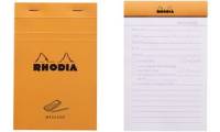 RHODIA Bloc No.140 MESSAGE, 110 x 170 mm, orange