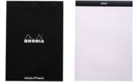 RHODIA Notizblock dotPad, DIN A4+, gepunktet, schwarz