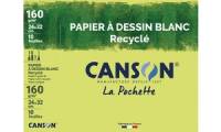 CANSON Zeichenpapier Recycling, weiß, 240 x 320 mm, 160 g/qm