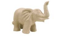 décopatch Pappmaché Figur Elefant 2, 170 mm