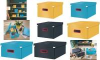 LEITZ Ablagebox Click & Store Cosy M, blau