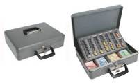 WEDO Geldzählkassette Maxi, grau, aus Stahlblech