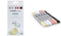 COPIC Marker ciao, 5+1 Set Pastels