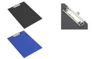 RAPESCO Klemmbrett Standard, A4, PVC Folienüberzug, blau