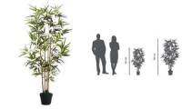 PAPERFLOW Kunstpflanze Bambus, Höhe: 1200 mm