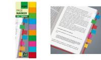 sigel Haftmarker Film Multicolor, 44 x 12,5 mm, 500 Blatt