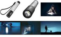 ANSMANN LED Taschenlampe Daily Use 50B, silber/schwarz