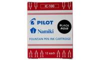 PILOT Tintenpatronen Namiki, für Füllhalter Capless, schwarz