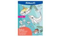 Pelikan Malbuch Meine Meereswelt, DIN A4, inkl. Sticker