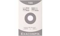 EXACOMPTA Karteikarten, 100 x 150 mm, kariert, weiß