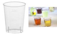 STARPAK Kunststoff Schnapsglas, 2 cl, glasklar