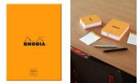 RHODIA Memoblock No. 11, 85 x 115 mm, kariert, orange