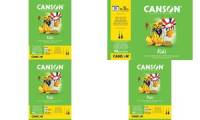 CANSON Zeichenblock Kids, DIN A4, 90 g/qm, 30 Blatt