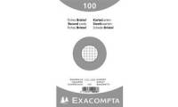 EXACOMPTA Karteikarten, 170 x 220 mm, kariert, weiß