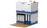 Fellowes BANKERS BOX SYSTEM Archiv Container, blau