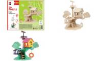 Marabu KiDS 3D Puzzle Baumhaus, 37 Teile