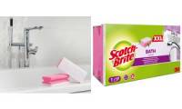 Scotch Brite Reinigungsschwamm Soft, Farbe: rosa/weiß