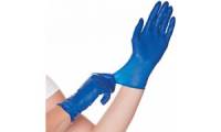 HYGOSTAR Latex Handschuh Soft Blue, L, blau, puderfrei