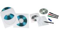 hama CD /DVD Papiertasche, für 1 CD/DVD, weiß