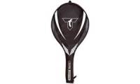 TALBOT torro 3/4 Badminton Schlägerhülle, schwarz/weiß