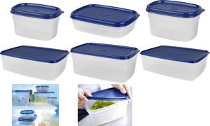 emsa Frischhaltedose SUPERLINE 1,7 Liter rechteckig blau Frischhaltebehälter