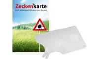 RNK Zeckenkarte Safecard mit Lupe, 85 x 54 mm