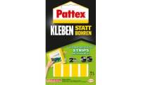 Pattex Montage Klebe Strips, wieder ablösbar, gelb