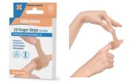 Lifemed Finger Strips Flexible, hautfarben, 10er
