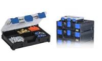 allit Kleinteilebox EuroPlus MetaBox mini 63, schwarz/blau