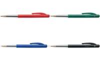 BIC Druckkugelschreiber M10, Strichfarbe: blau